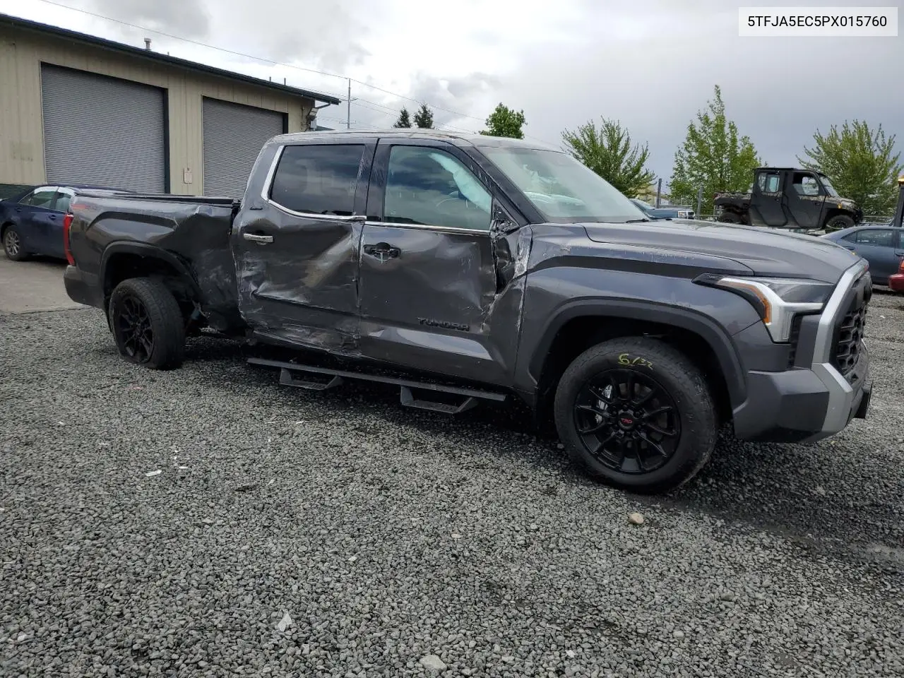 2023 Toyota Tundra Crewmax Limited VIN: 5TFJA5EC5PX015760 Lot: 56024005