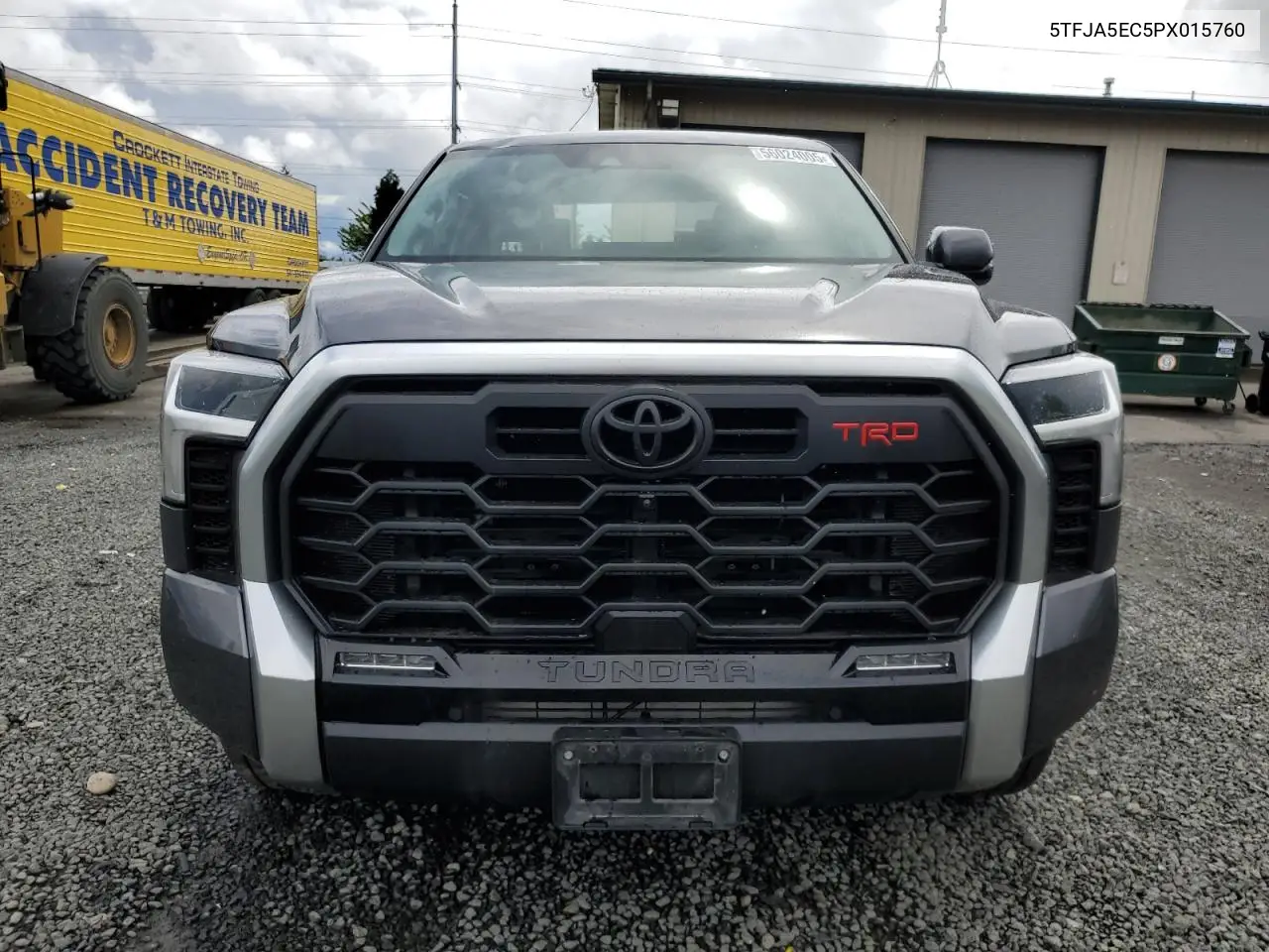 2023 Toyota Tundra Crewmax Limited VIN: 5TFJA5EC5PX015760 Lot: 56024005
