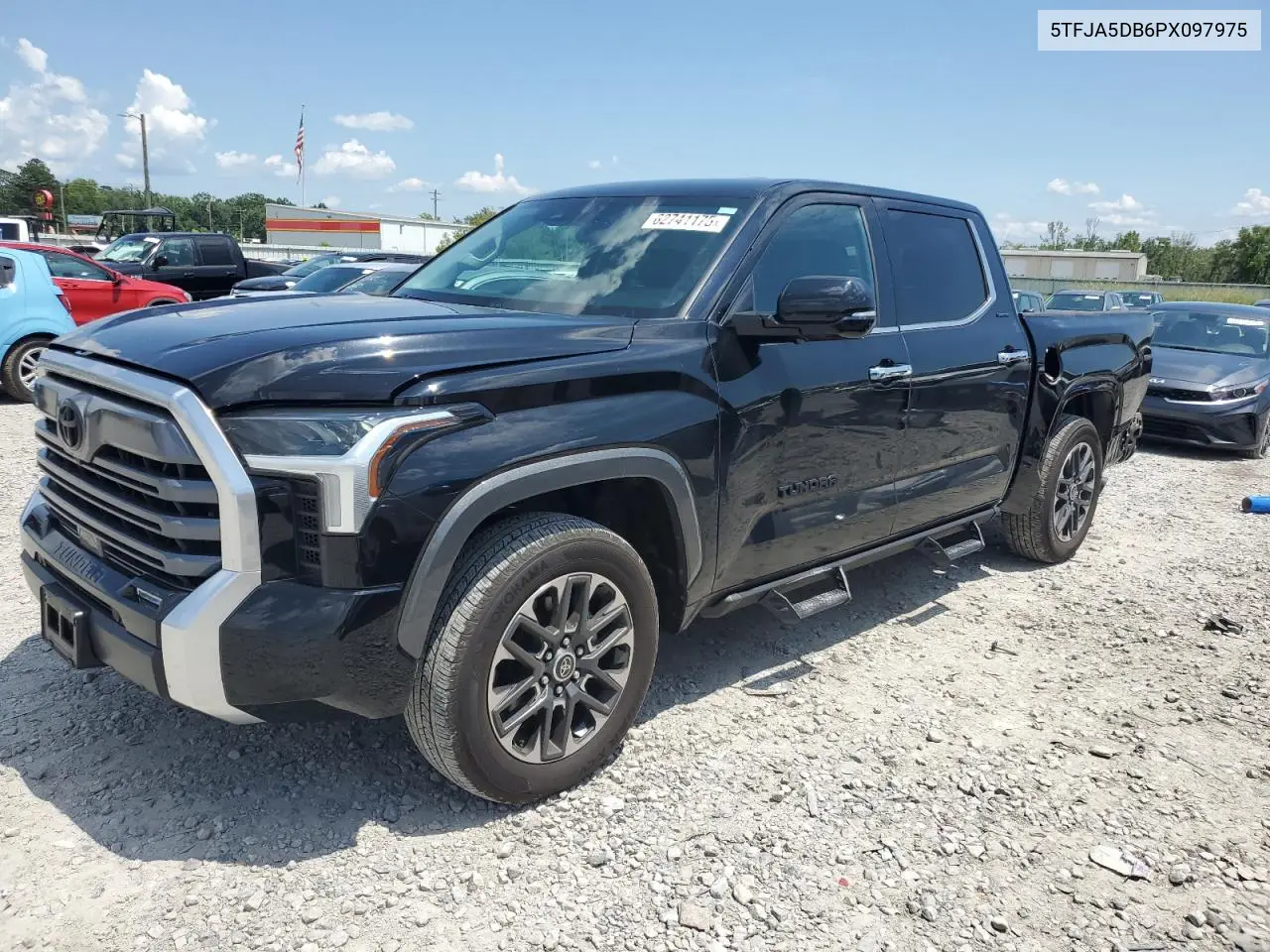2023 Toyota Tundra Crewmax Limited VIN: 5TFJA5DB6PX097975 Lot: 62741175