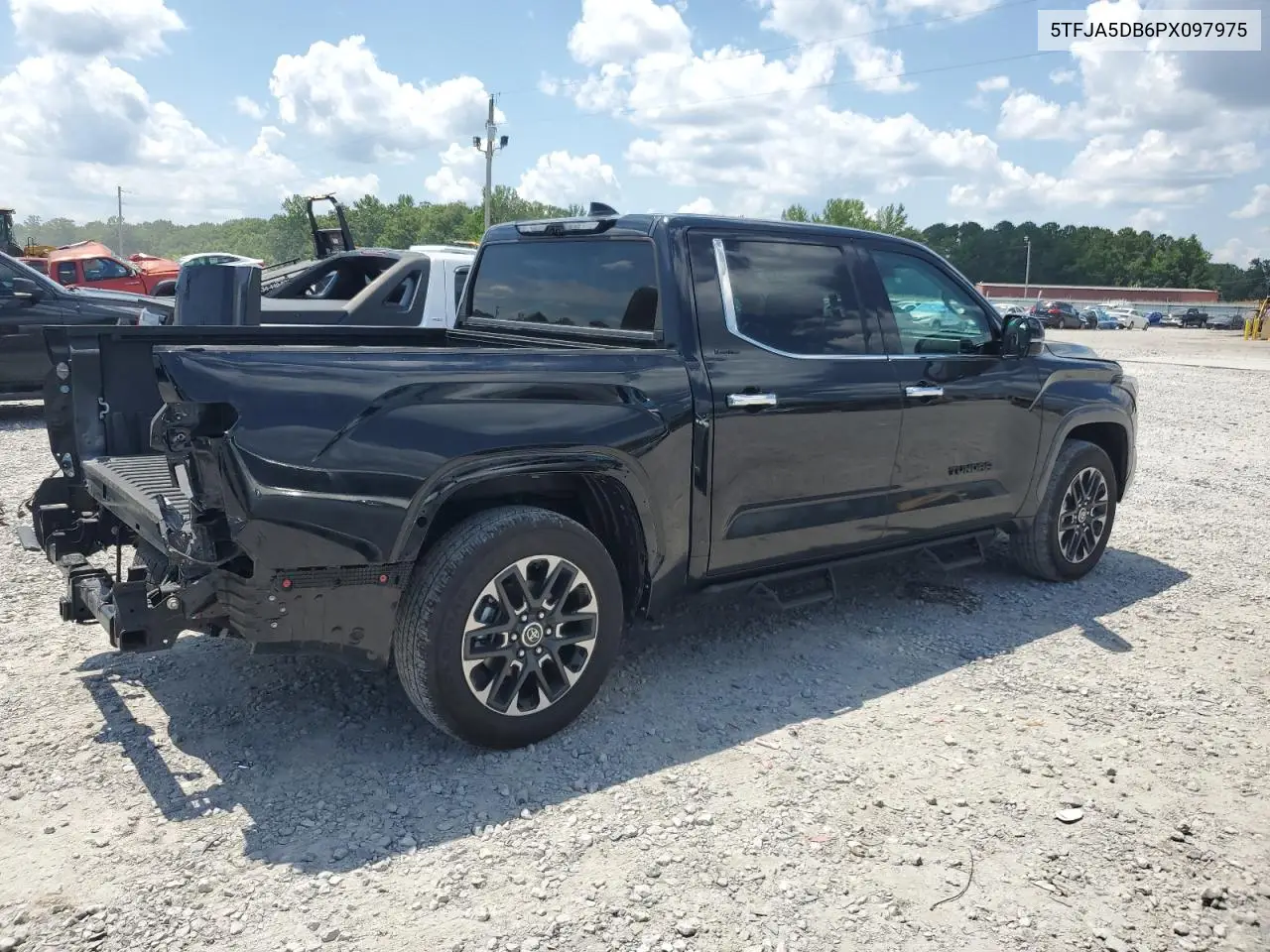 2023 Toyota Tundra Crewmax Limited VIN: 5TFJA5DB6PX097975 Lot: 62741175