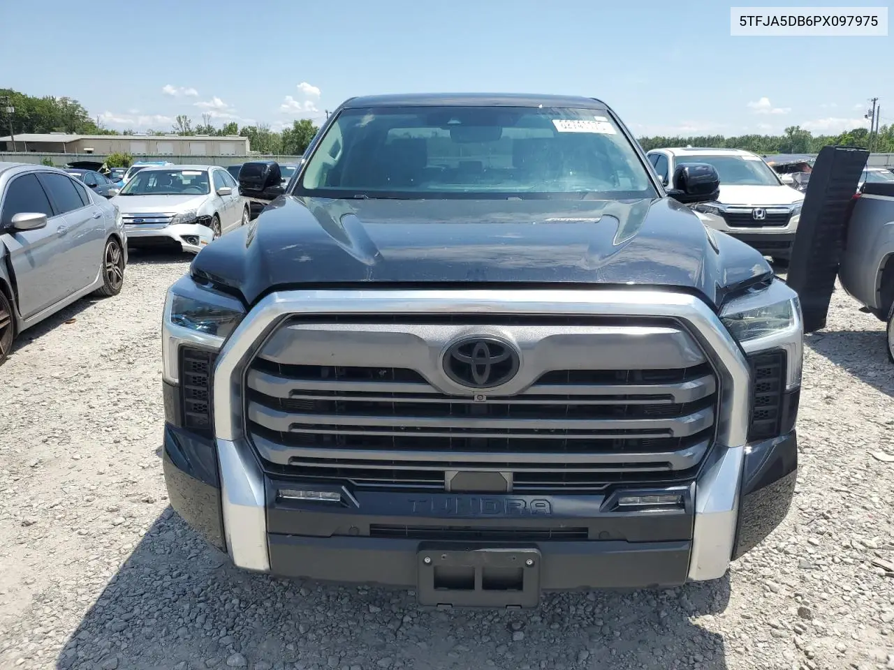 2023 Toyota Tundra Crewmax Limited VIN: 5TFJA5DB6PX097975 Lot: 62741175
