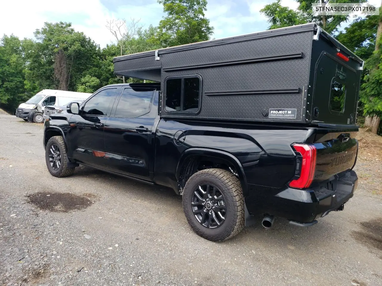 2023 Toyota Tundra Crewmax Platinum VIN: 5TFNA5EC3PX017198 Lot: 62857595
