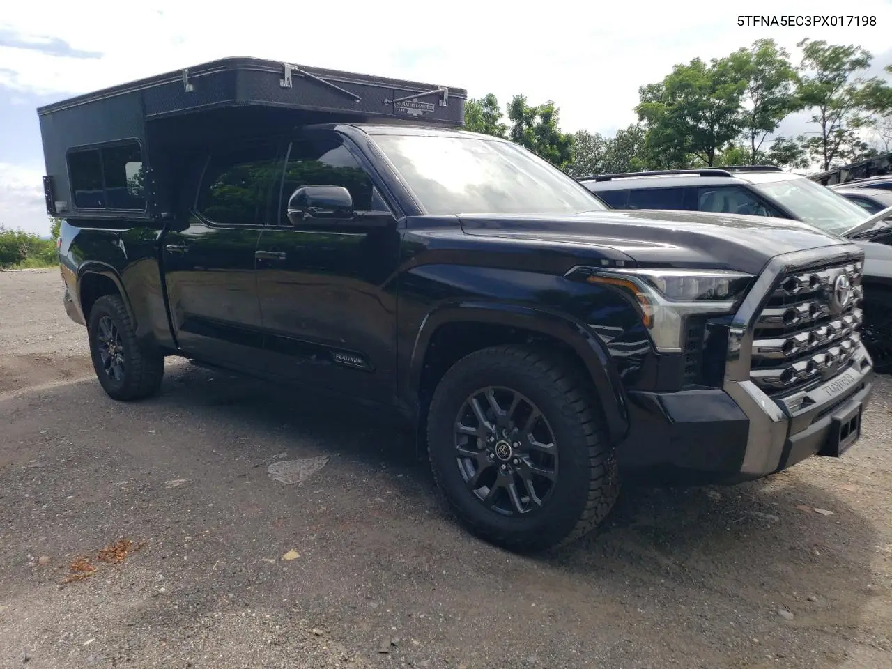 2023 Toyota Tundra Crewmax Platinum VIN: 5TFNA5EC3PX017198 Lot: 62857595
