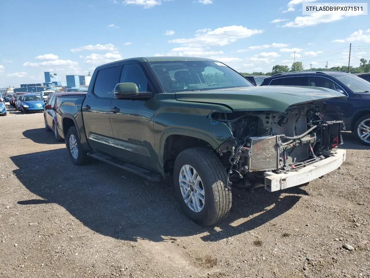 2023 Toyota Tundra Crewmax Sr VIN: 5TFLA5DB9PX071511 Lot: 63004245