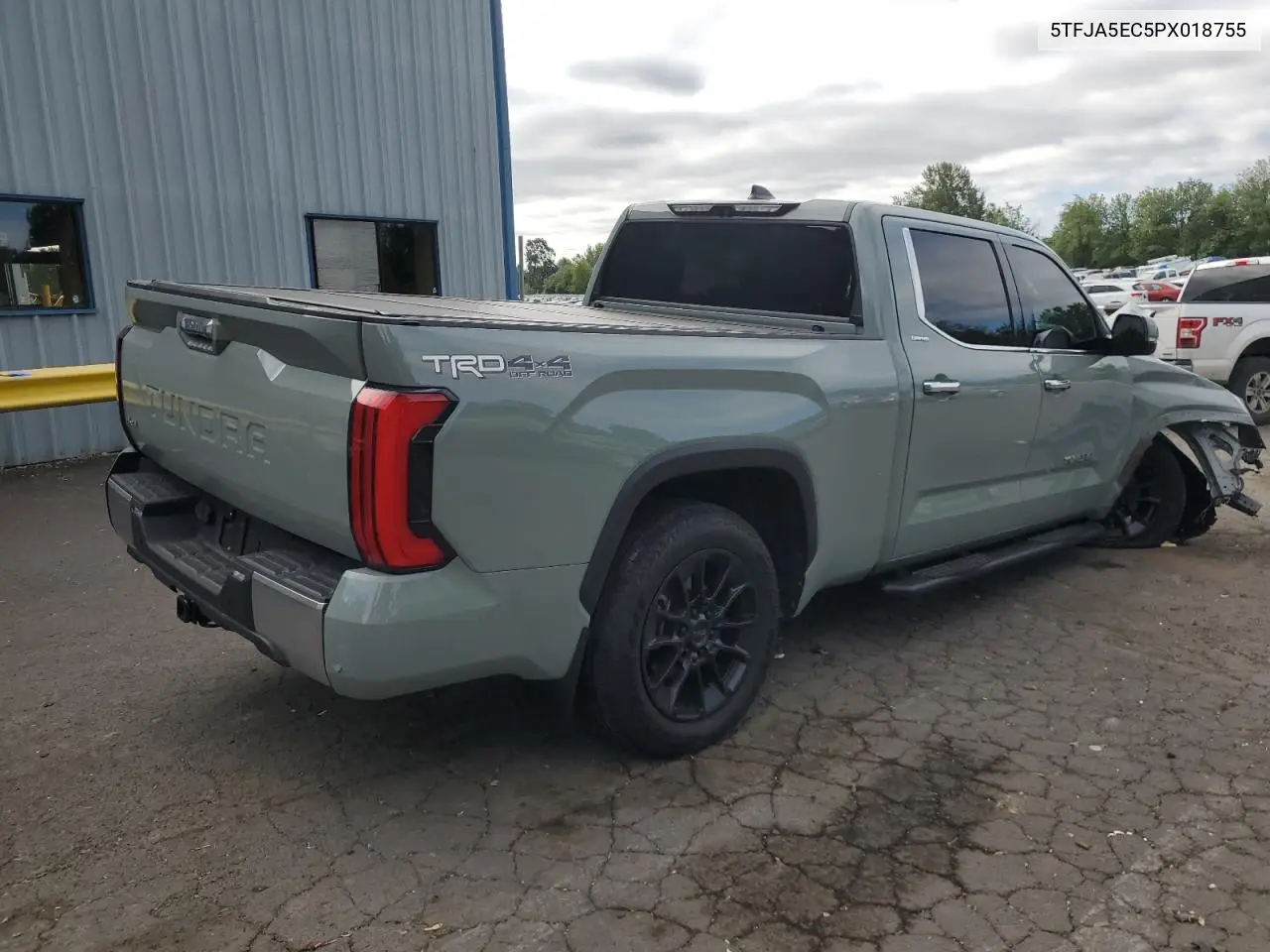 2023 Toyota Tundra Crewmax Limited VIN: 5TFJA5EC5PX018755 Lot: 63148015