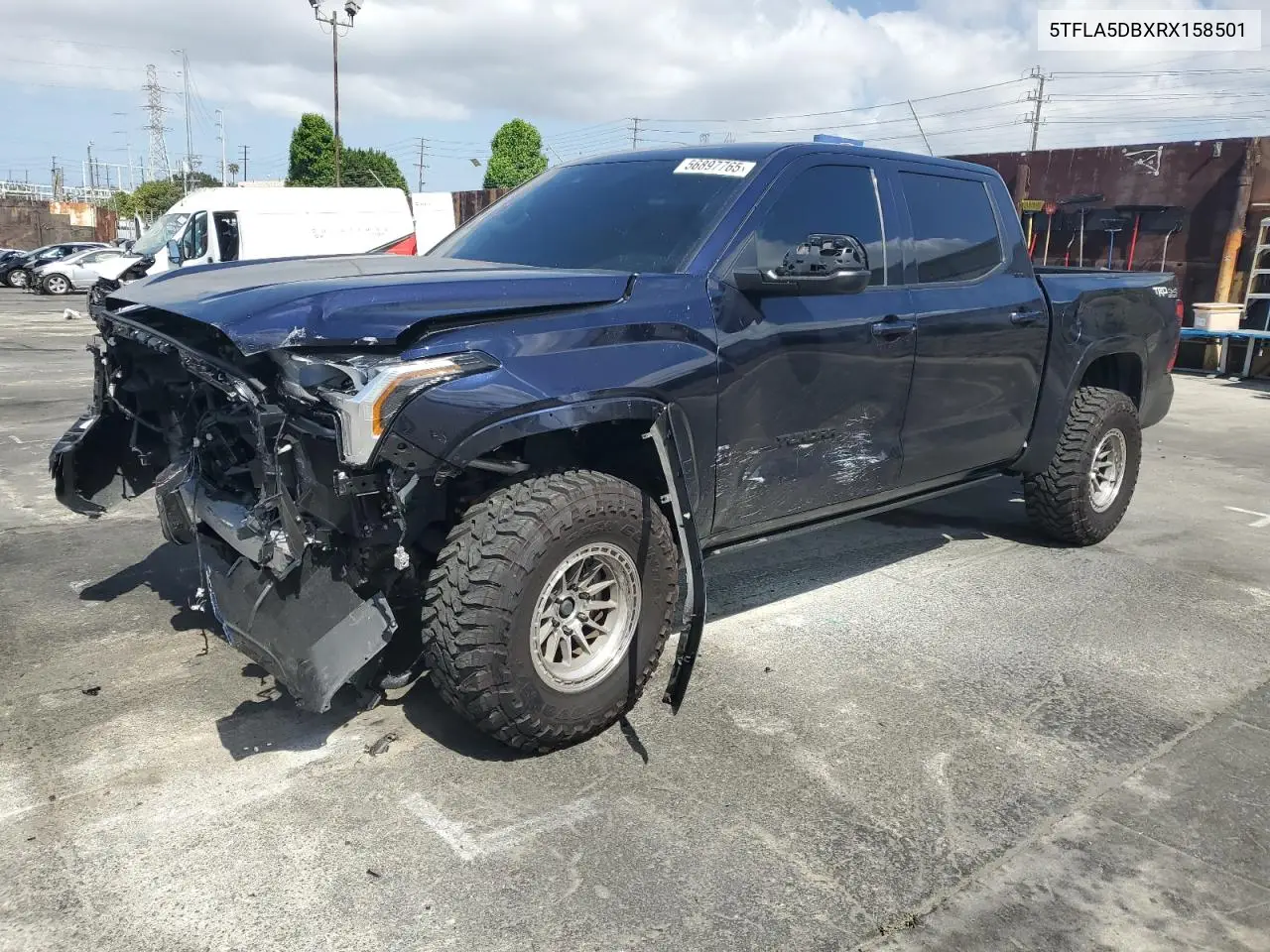 2024 Toyota Tundra Crewmax Sr VIN: 5TFLA5DBXRX158501 Lot: 56897765