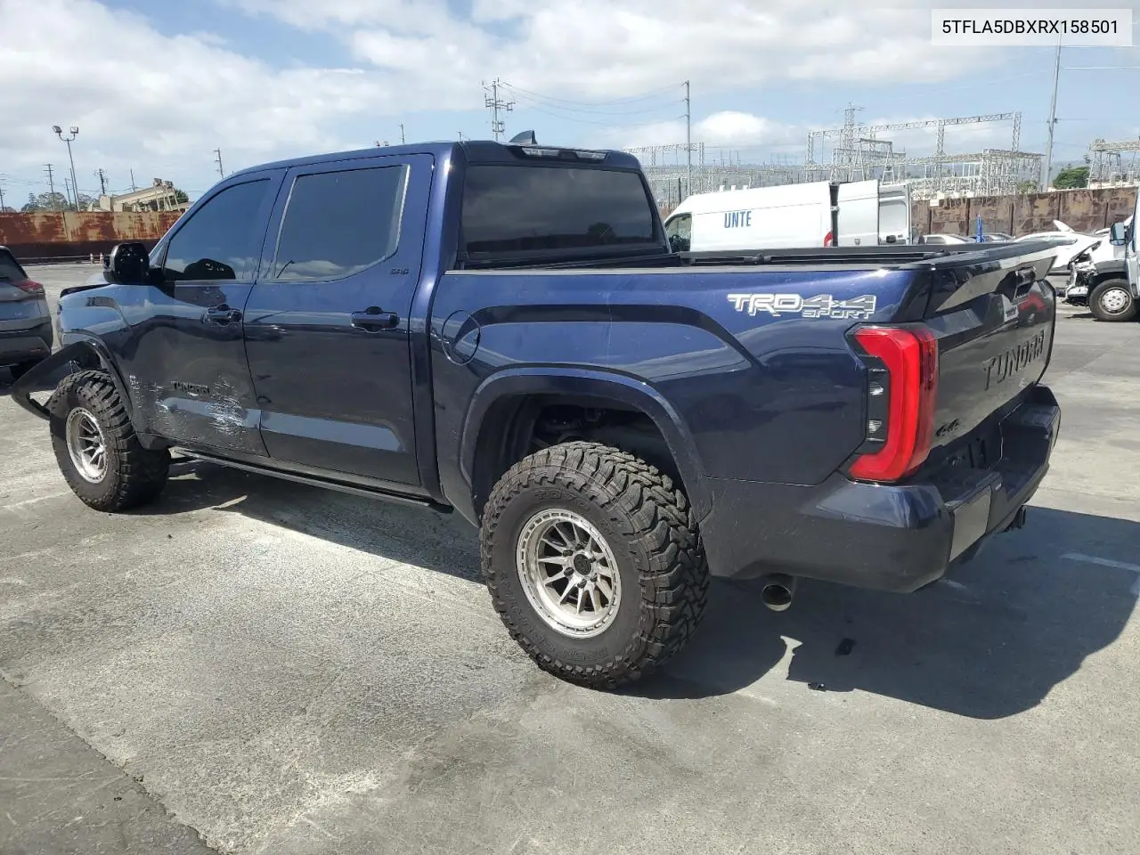 2024 Toyota Tundra Crewmax Sr VIN: 5TFLA5DBXRX158501 Lot: 56897765