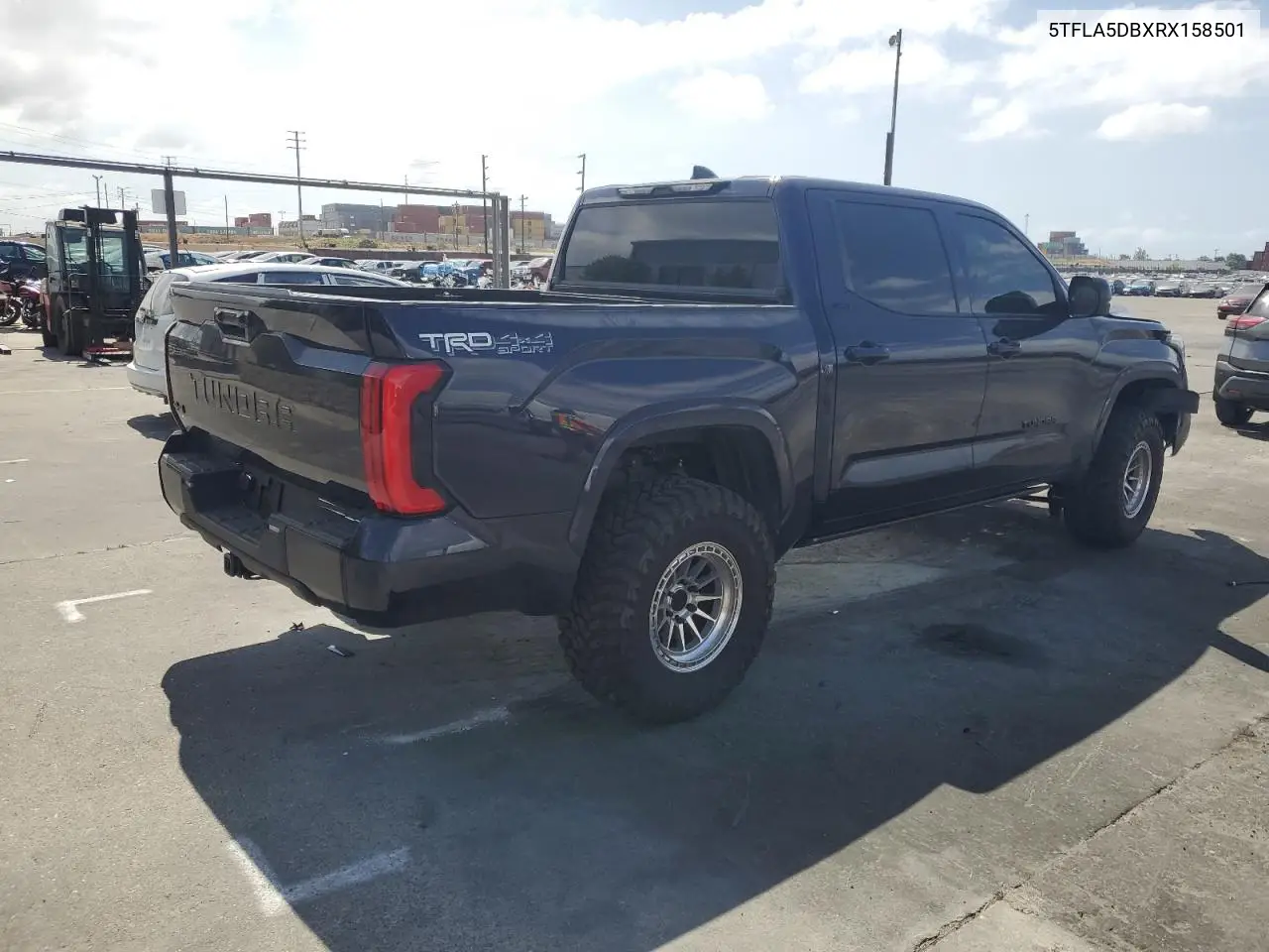 2024 Toyota Tundra Crewmax Sr VIN: 5TFLA5DBXRX158501 Lot: 56897765
