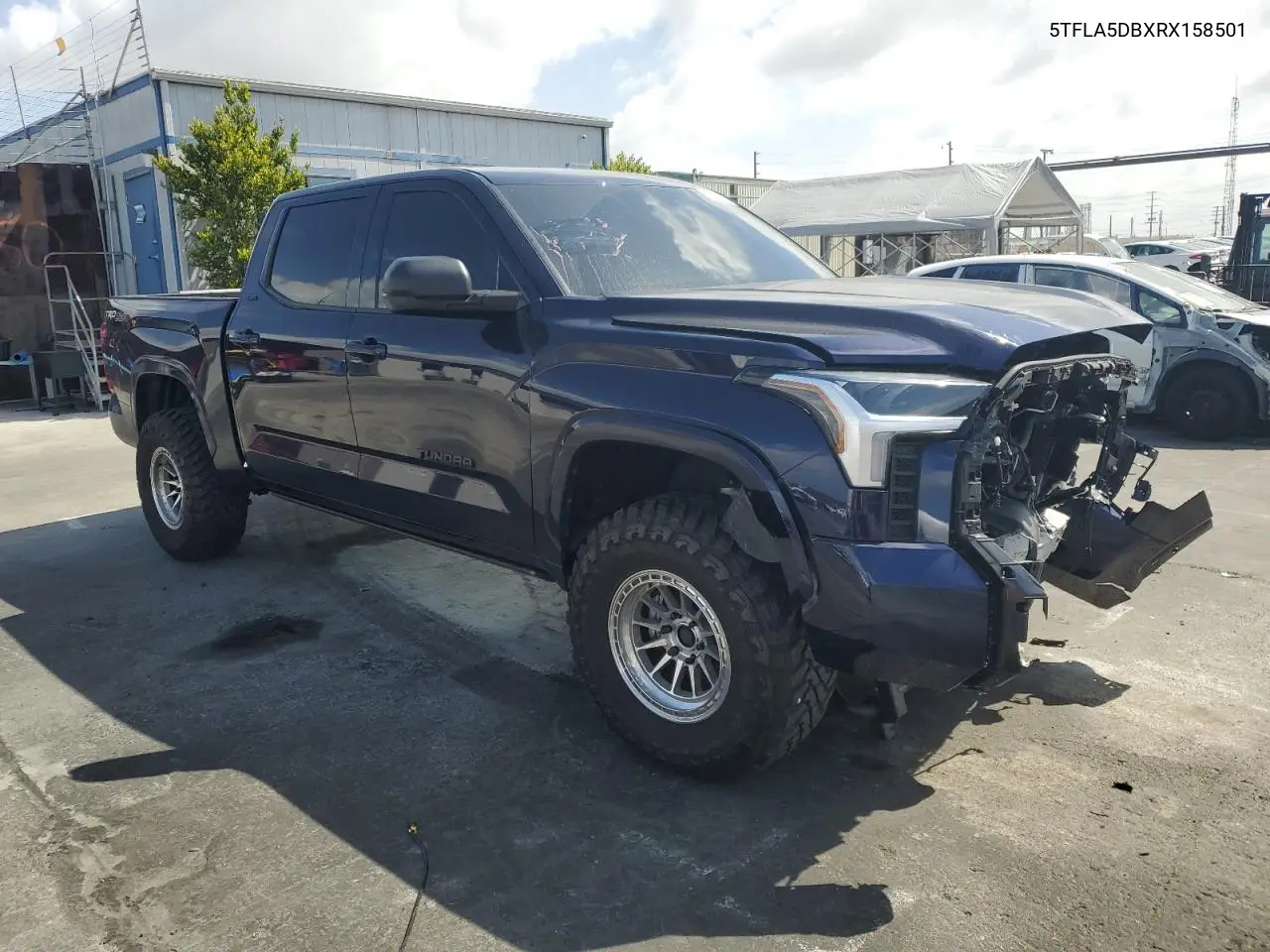 2024 Toyota Tundra Crewmax Sr VIN: 5TFLA5DBXRX158501 Lot: 56897765