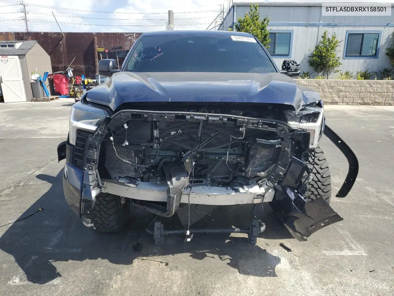 2024 Toyota Tundra Crewmax Sr VIN: 5TFLA5DBXRX158501 Lot: 56897765