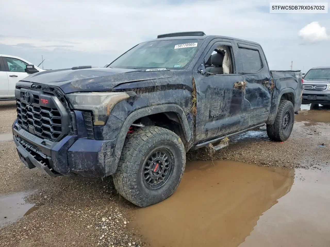 2024 Toyota Tundra Crewmax Limited VIN: 5TFWC5DB7RX067032 Lot: 58770905
