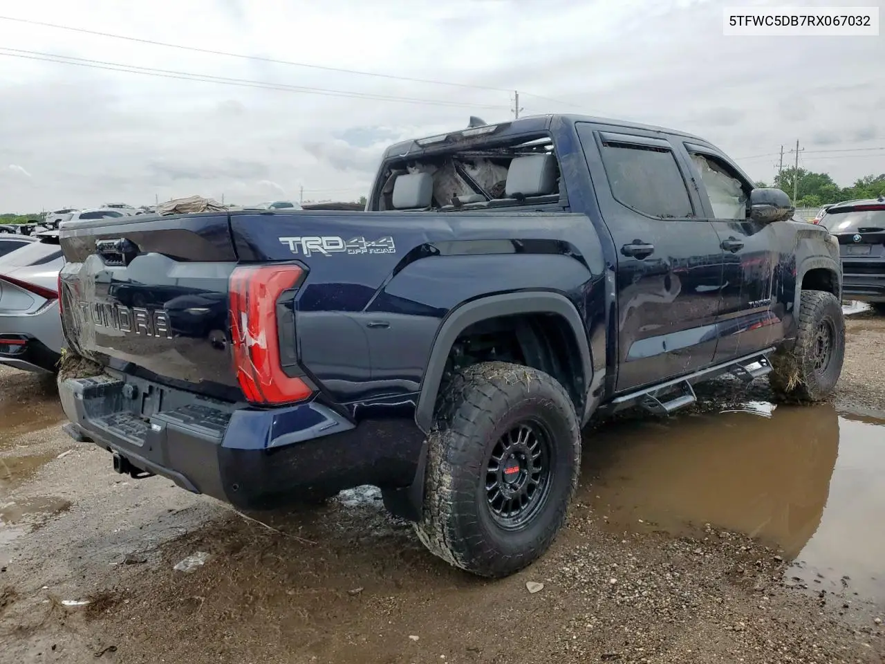 2024 Toyota Tundra Crewmax Limited VIN: 5TFWC5DB7RX067032 Lot: 58770905