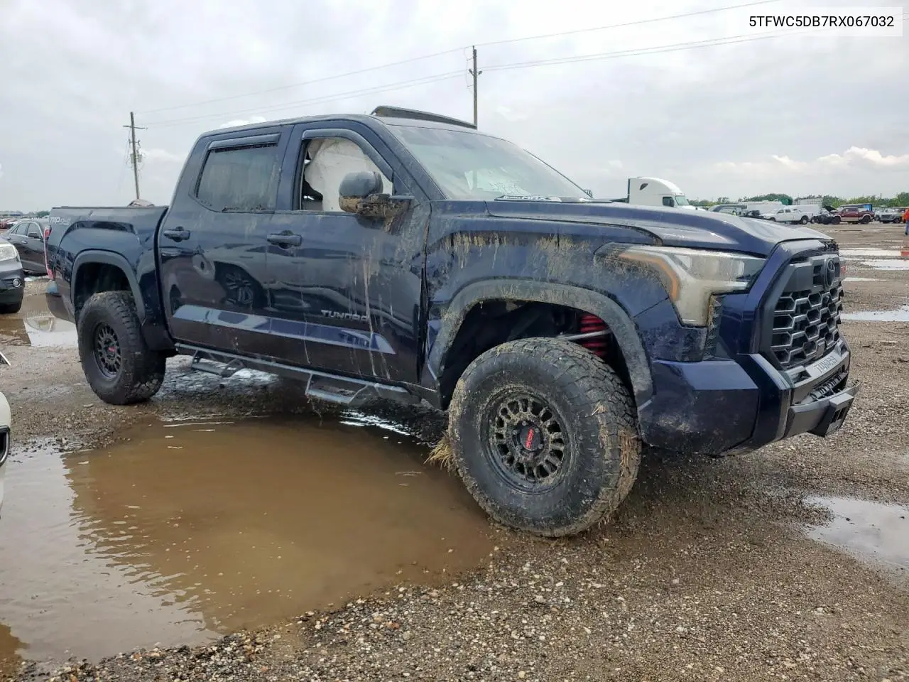 2024 Toyota Tundra Crewmax Limited VIN: 5TFWC5DB7RX067032 Lot: 58770905