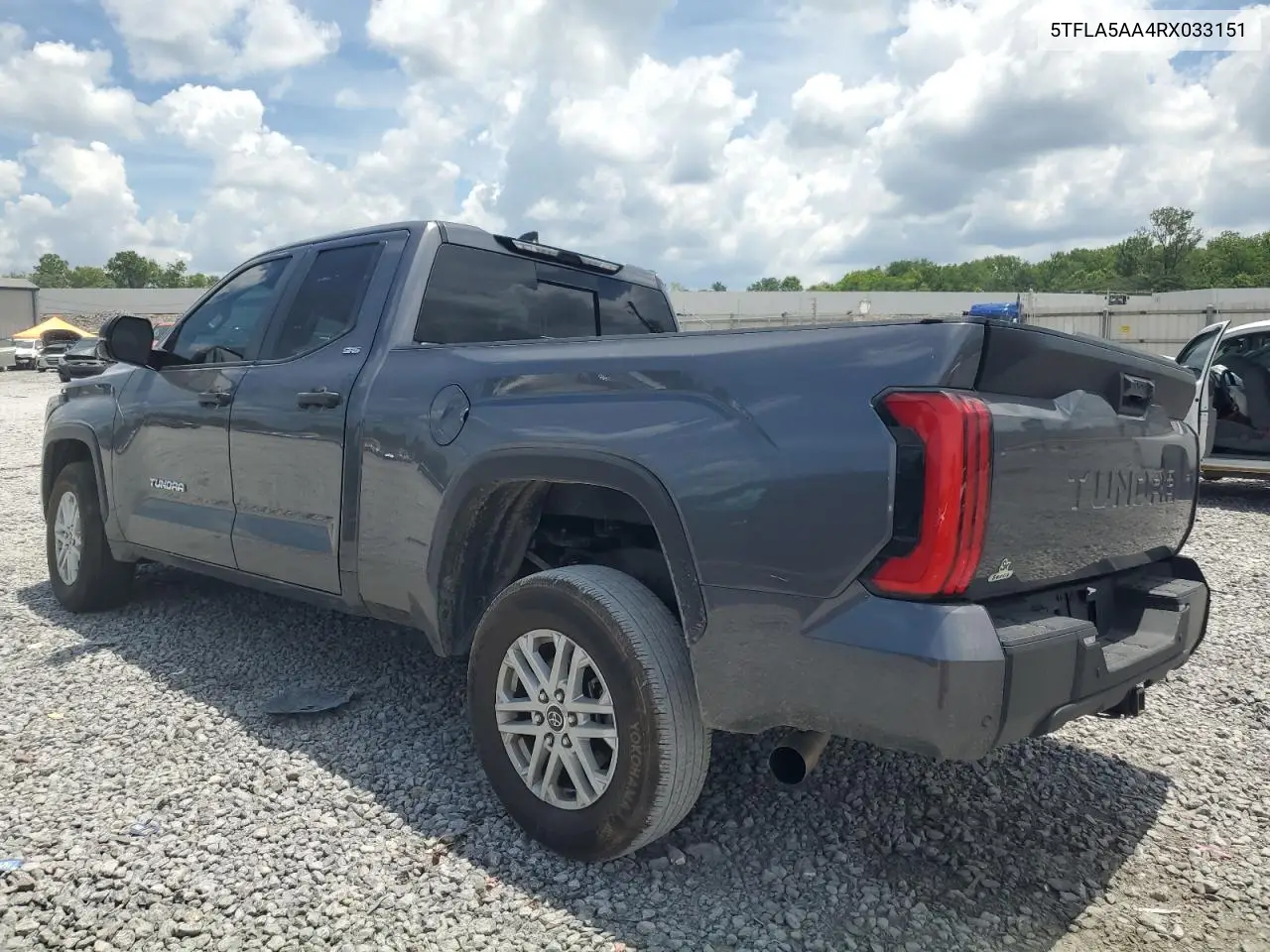 2024 Toyota Tundra Double Cab Sr VIN: 5TFLA5AA4RX033151 Lot: 62388225