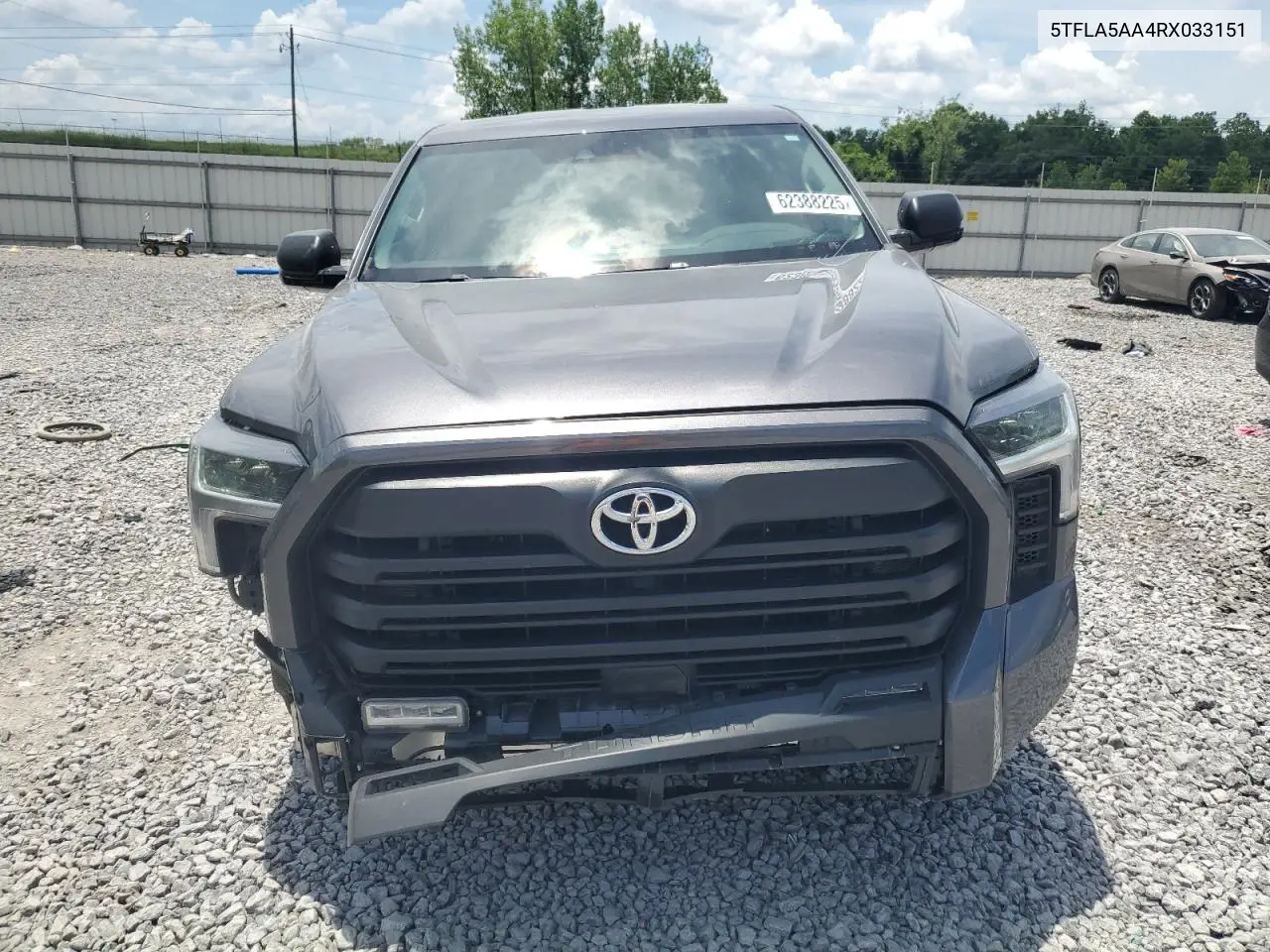 2024 Toyota Tundra Double Cab Sr VIN: 5TFLA5AA4RX033151 Lot: 62388225