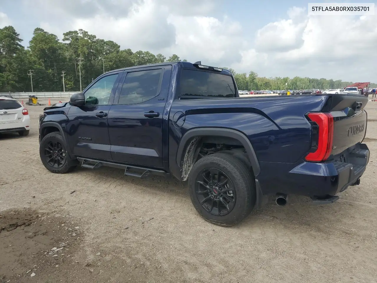 2024 Toyota Tundra Crewmax Sr VIN: 5TFLA5AB0RX035701 Lot: 62722115