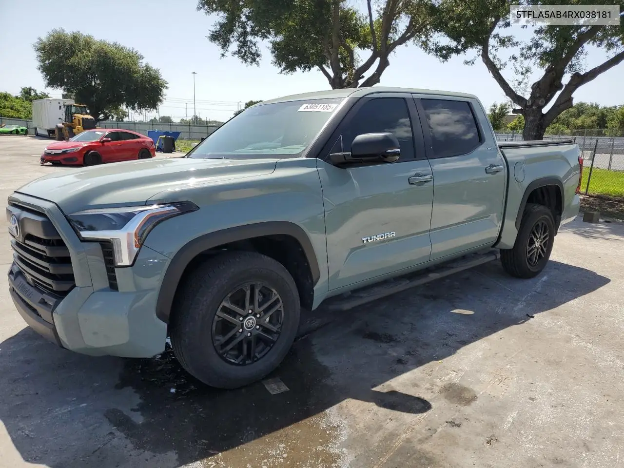 2024 Toyota Tundra Crewmax Sr VIN: 5TFLA5AB4RX038181 Lot: 63051185