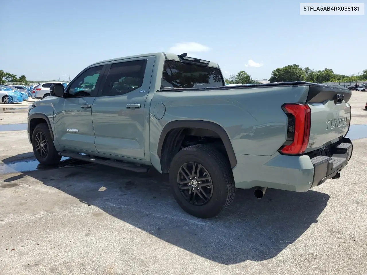 2024 Toyota Tundra Crewmax Sr VIN: 5TFLA5AB4RX038181 Lot: 63051185
