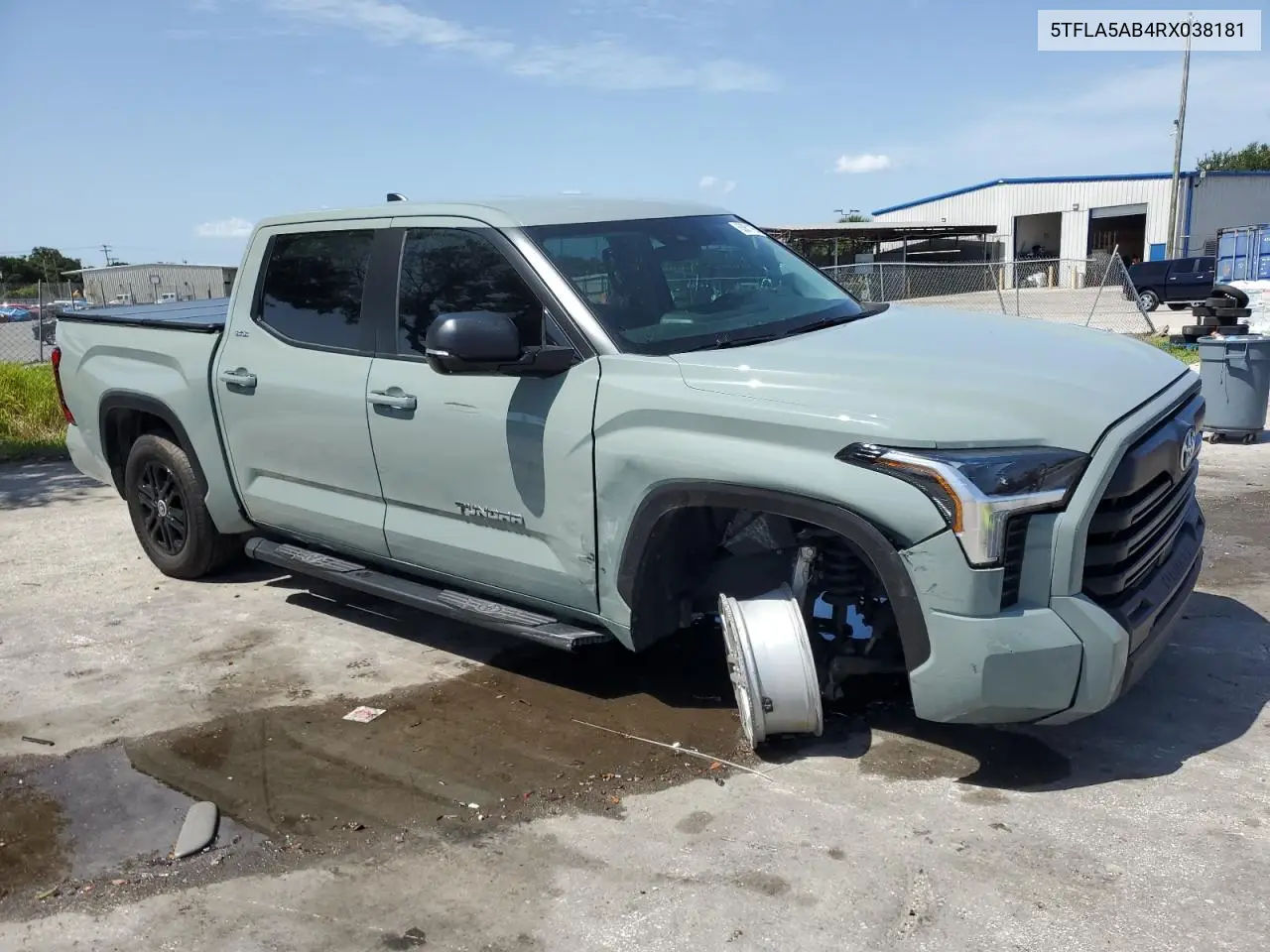 2024 Toyota Tundra Crewmax Sr VIN: 5TFLA5AB4RX038181 Lot: 63051185