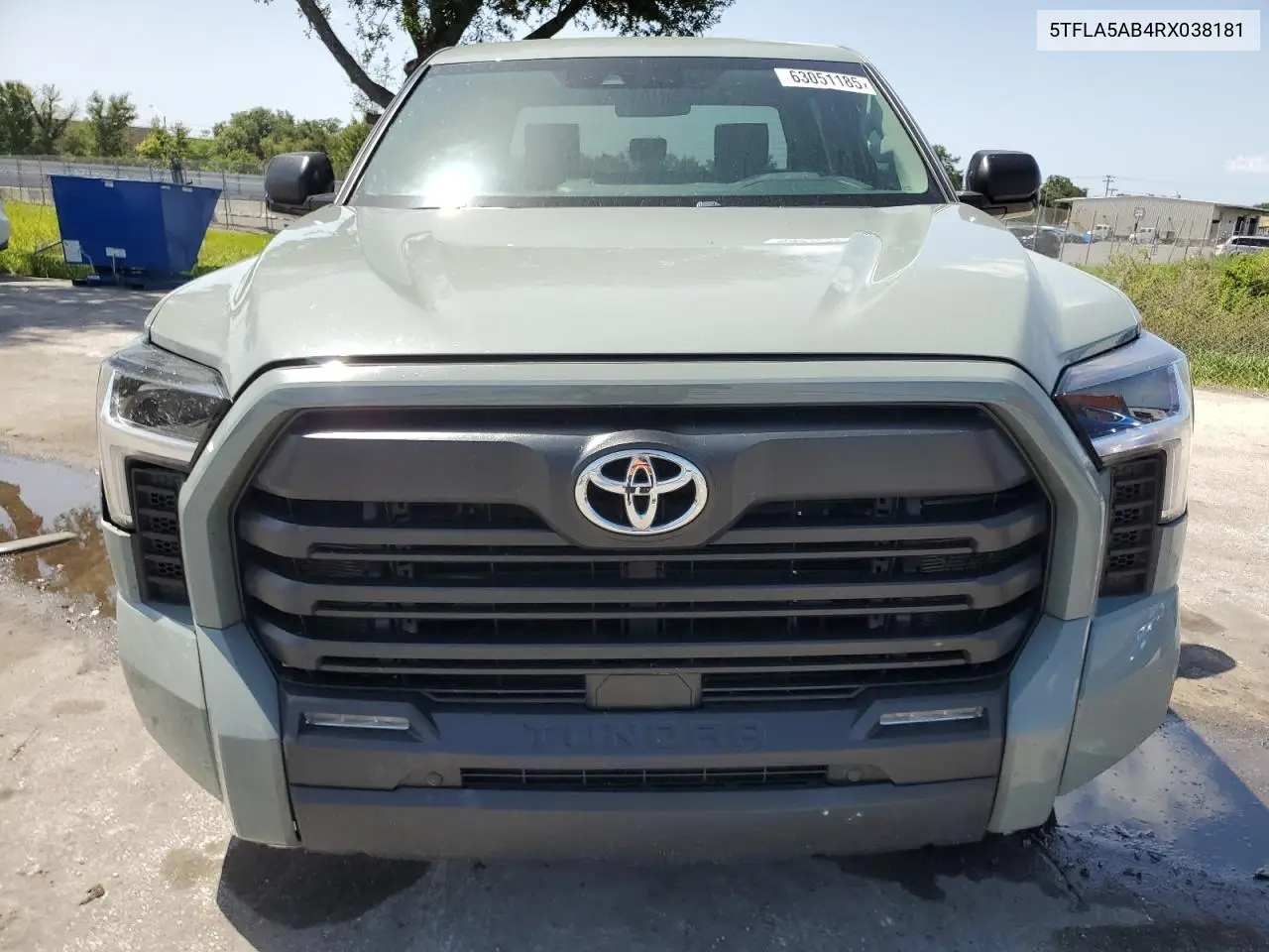 2024 Toyota Tundra Crewmax Sr VIN: 5TFLA5AB4RX038181 Lot: 63051185