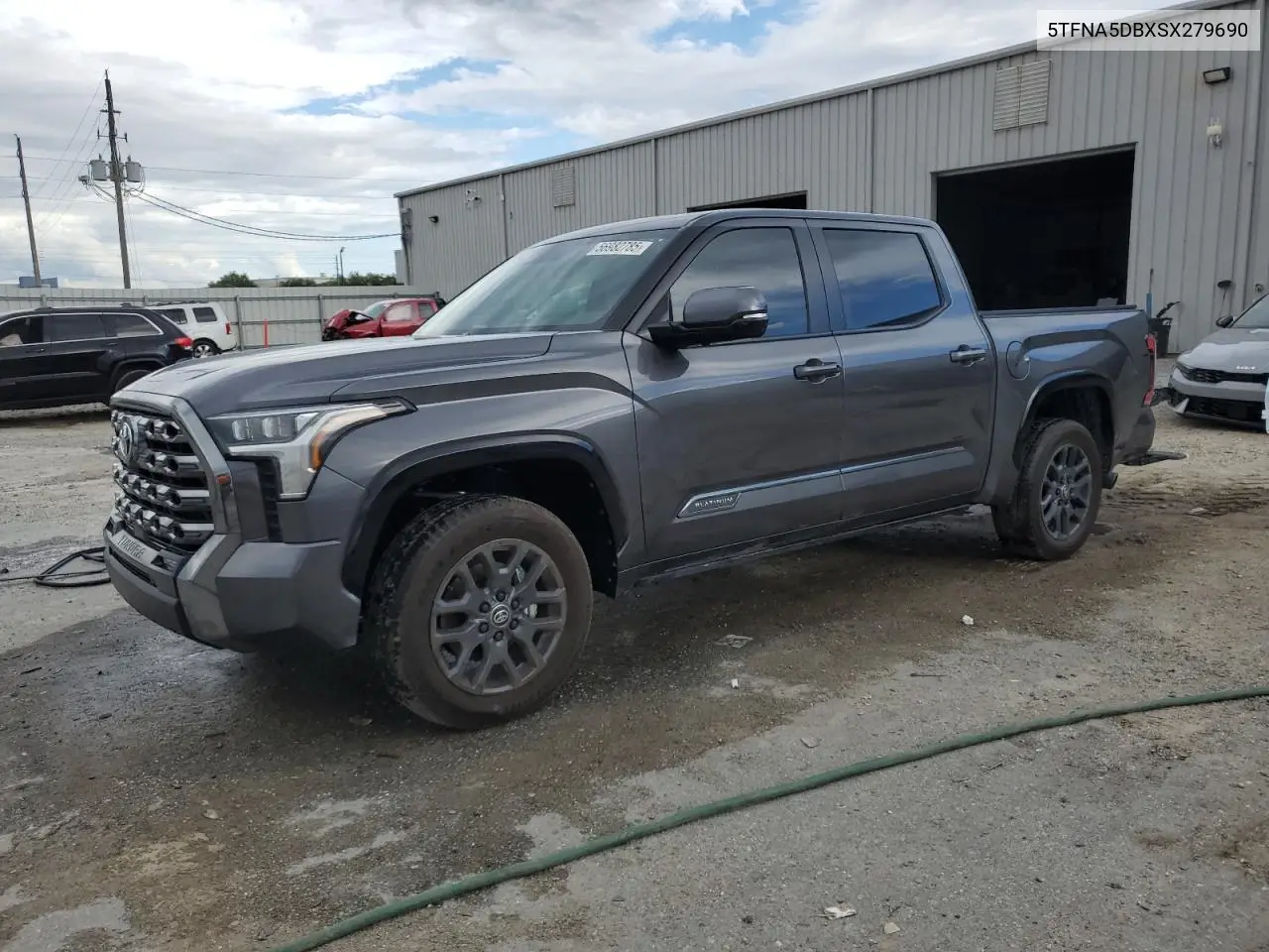 2025 Toyota Tundra Crewmax Platinum VIN: 5TFNA5DBXSX279690 Lot: 56982785