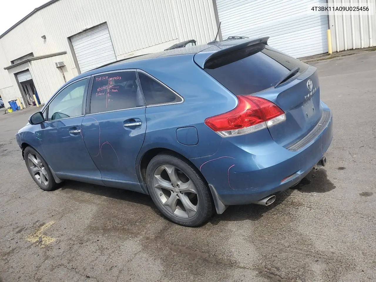 2009 Toyota Venza VIN: 4T3BK11A09U025456 Lot: 55720655