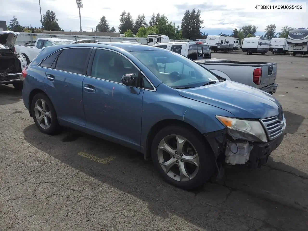 2009 Toyota Venza VIN: 4T3BK11A09U025456 Lot: 55720655