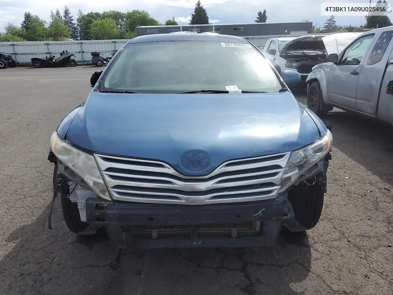 2009 Toyota Venza VIN: 4T3BK11A09U025456 Lot: 55720655