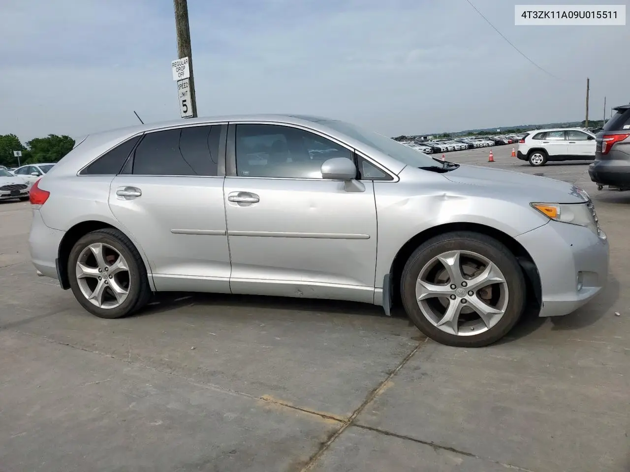 2009 Toyota Venza VIN: 4T3ZK11A09U015511 Lot: 56572535
