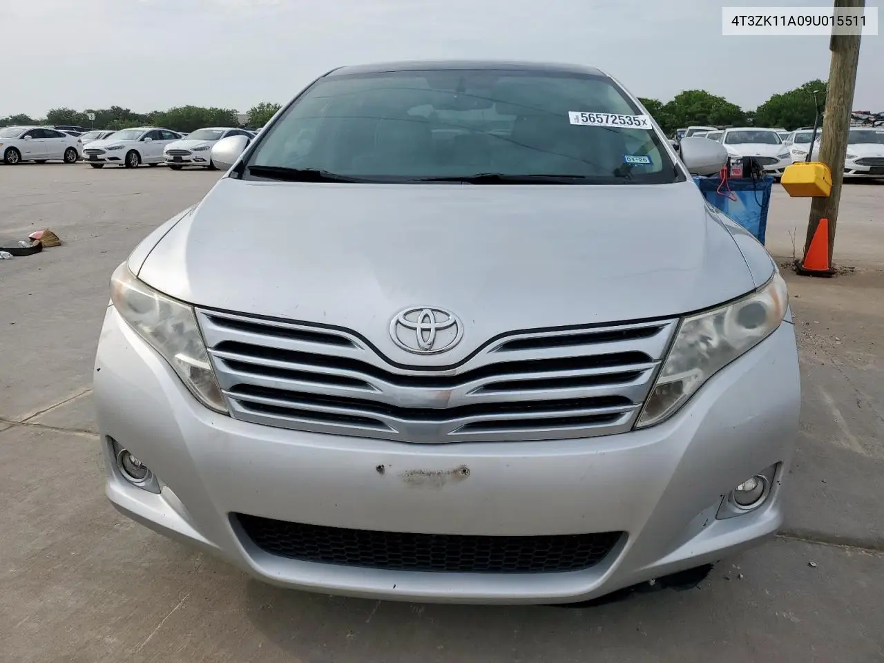 2009 Toyota Venza VIN: 4T3ZK11A09U015511 Lot: 56572535
