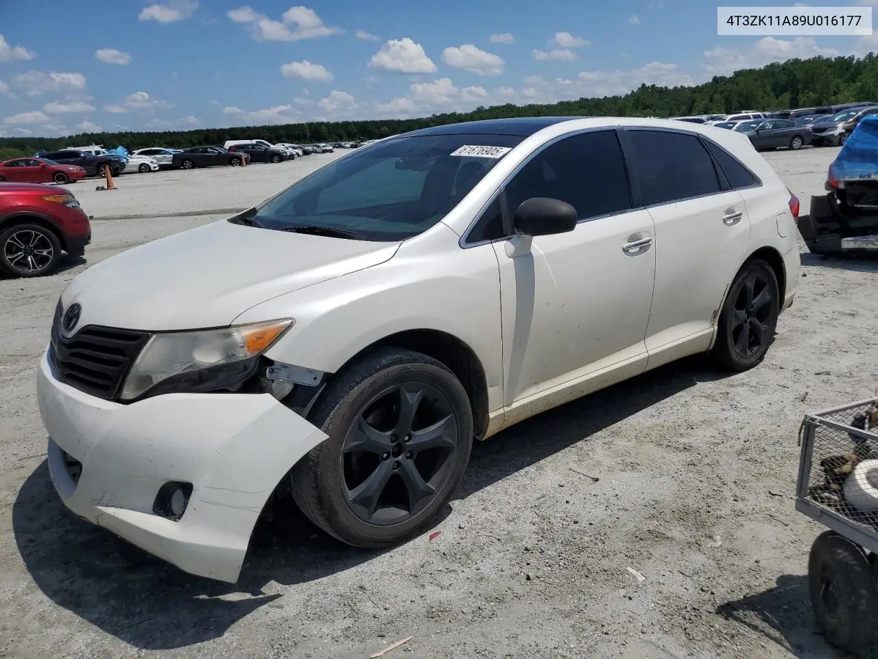 2009 Toyota Venza VIN: 4T3ZK11A89U016177 Lot: 61676905