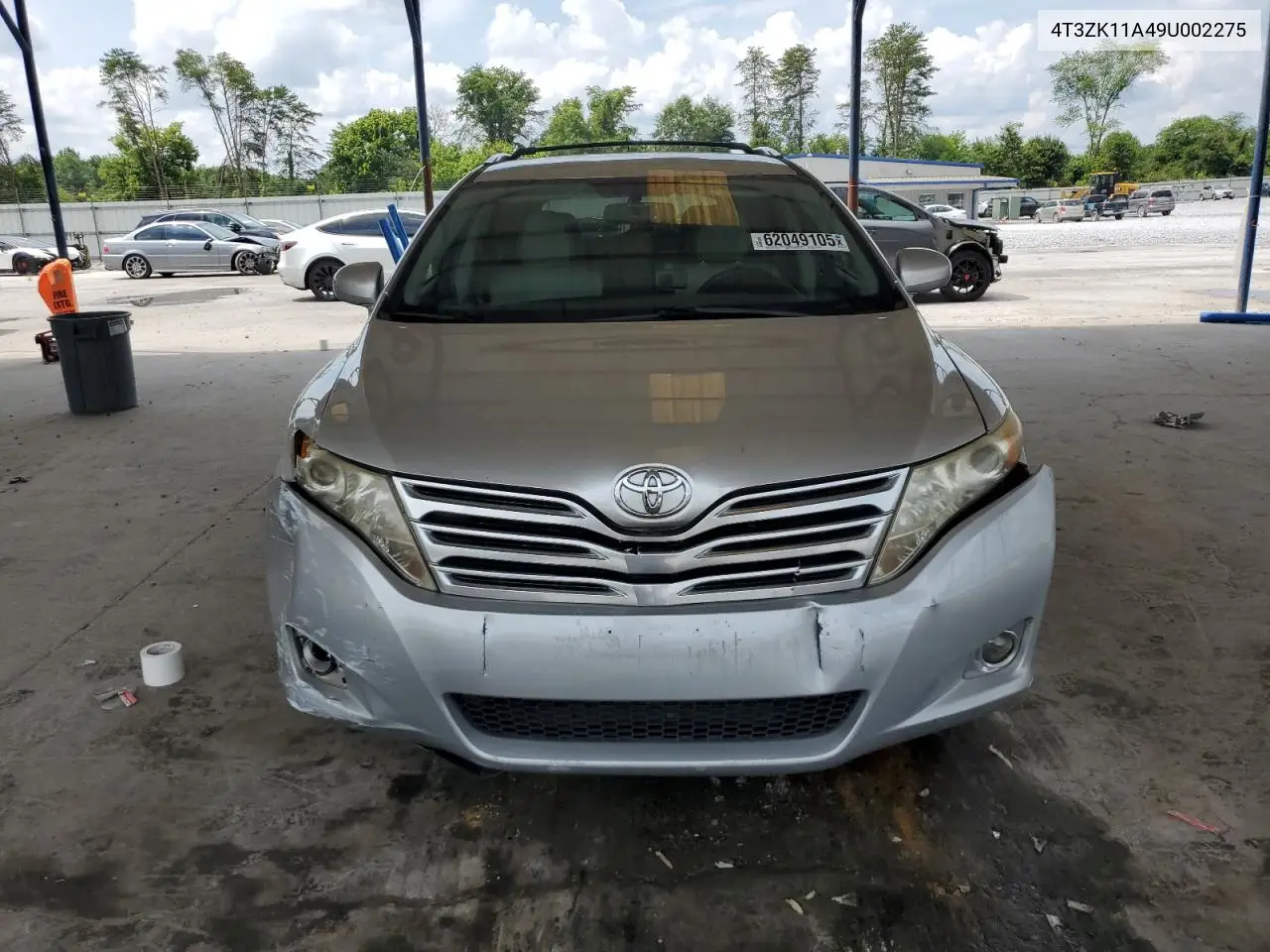2009 Toyota Venza VIN: 4T3ZK11A49U002275 Lot: 62049105