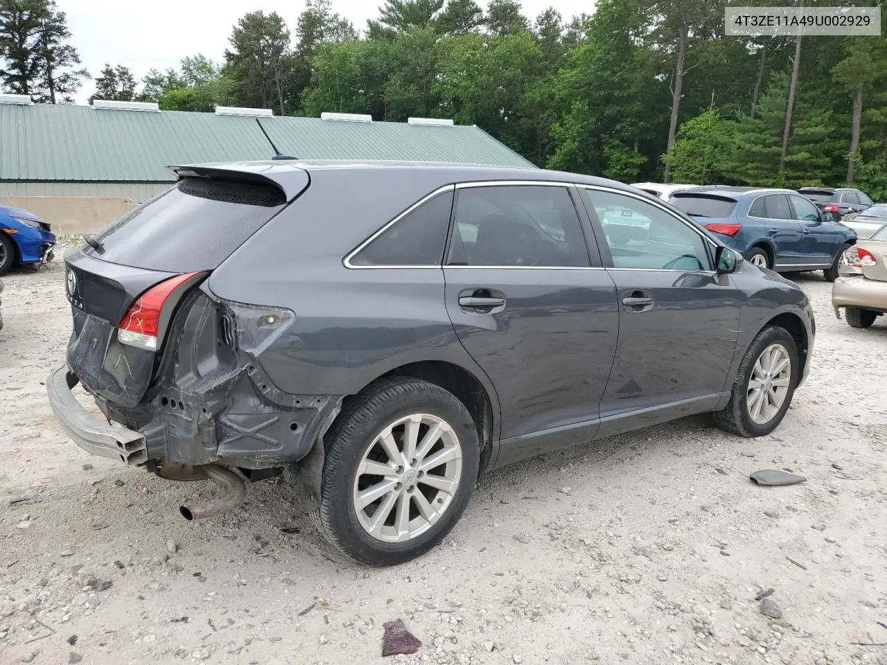 2009 Toyota Venza VIN: 4T3ZE11A49U002929 Lot: 62089985