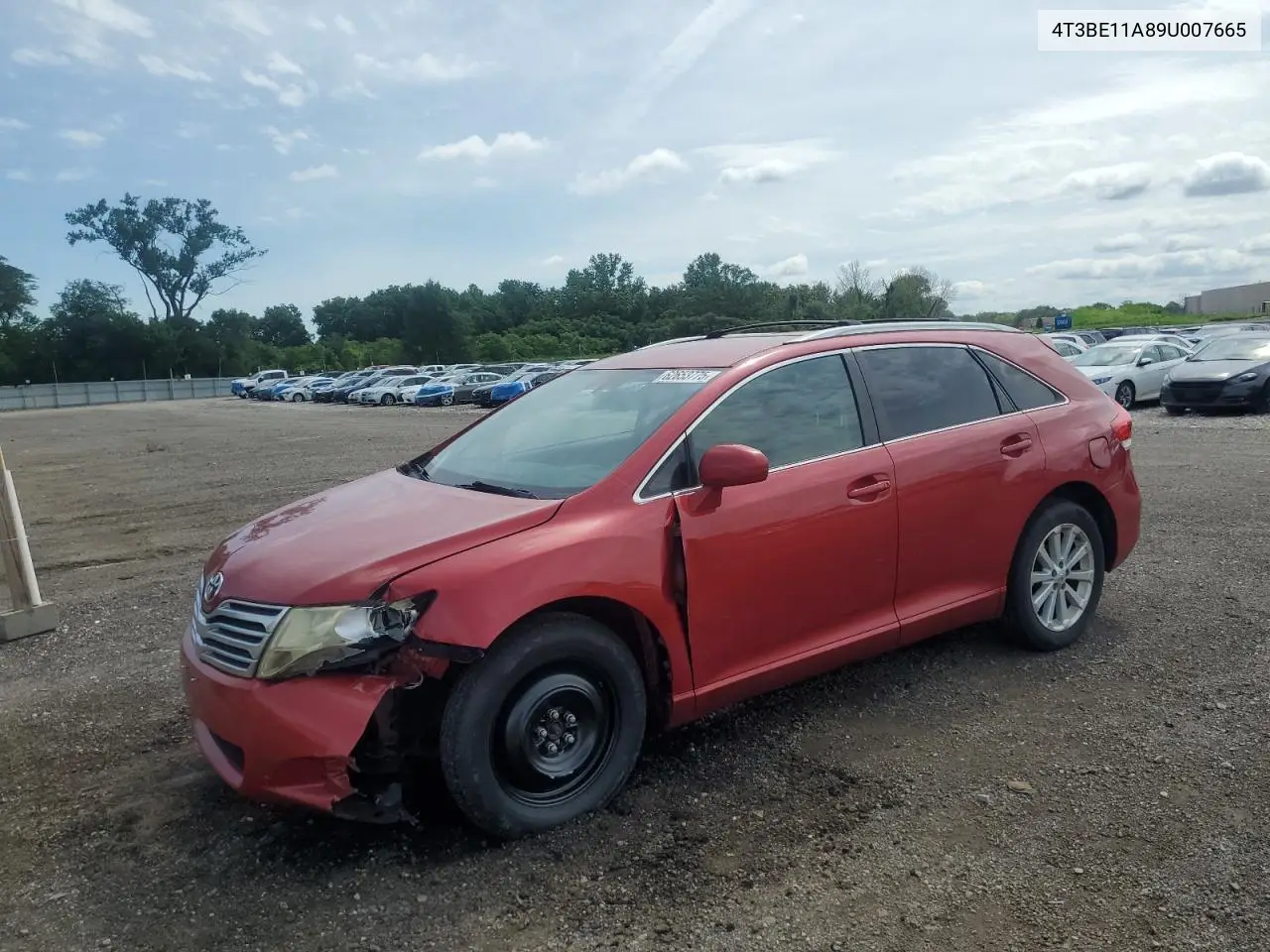 2009 Toyota Venza VIN: 4T3BE11A89U007665 Lot: 62653775