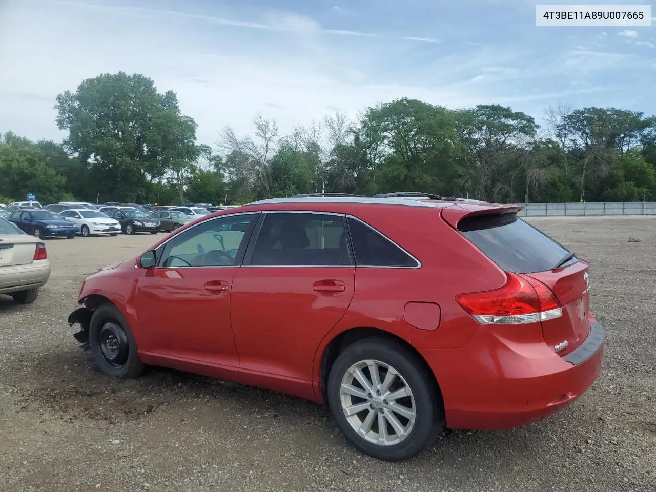 2009 Toyota Venza VIN: 4T3BE11A89U007665 Lot: 62653775