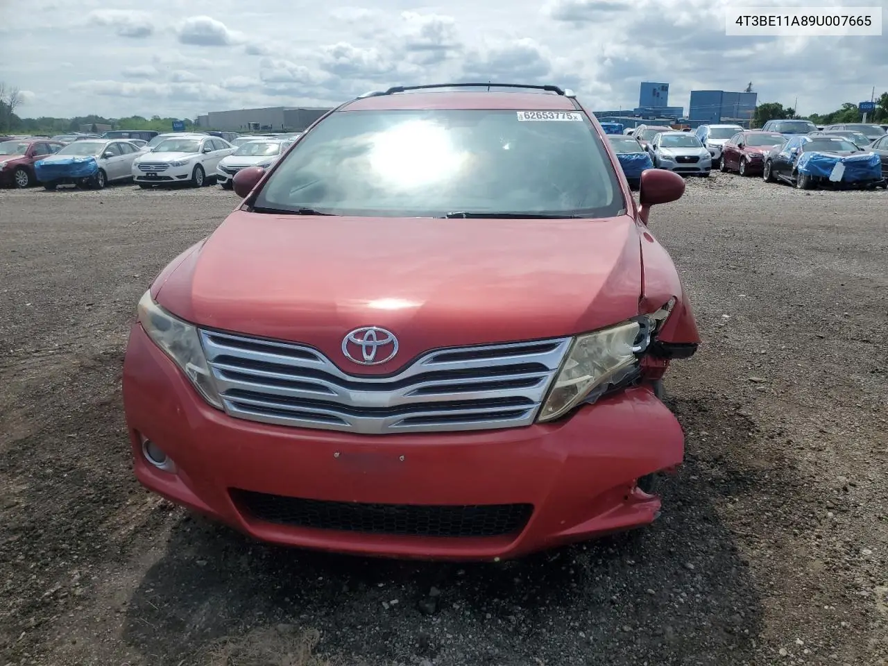 2009 Toyota Venza VIN: 4T3BE11A89U007665 Lot: 62653775