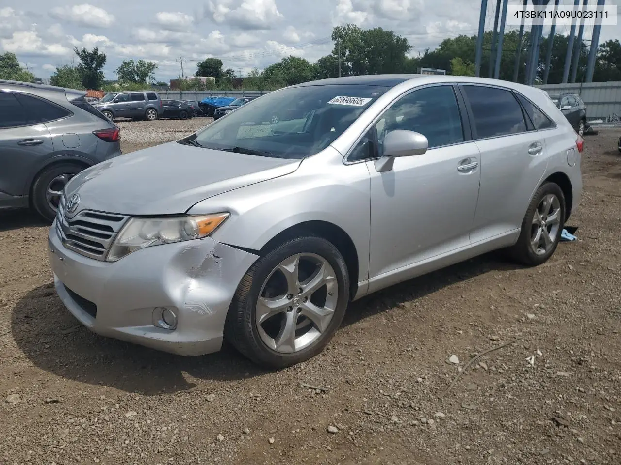 2009 Toyota Venza VIN: 4T3BK11A09U023111 Lot: 62696605