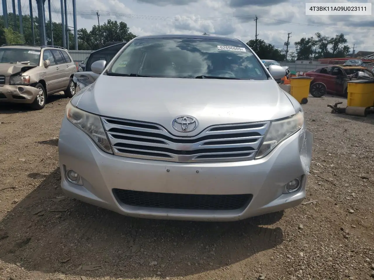2009 Toyota Venza VIN: 4T3BK11A09U023111 Lot: 62696605