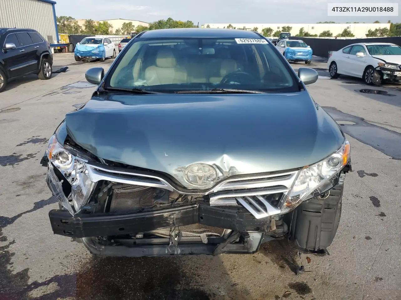 2009 Toyota Venza VIN: 4T3ZK11A29U018488 Lot: 62937885