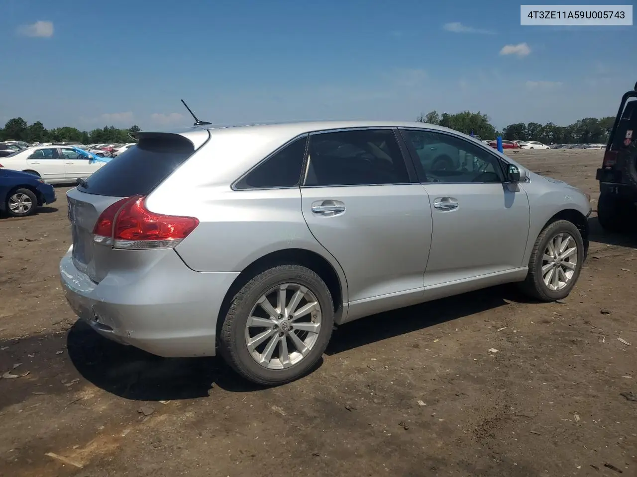 2009 Toyota Venza VIN: 4T3ZE11A59U005743 Lot: 62962515