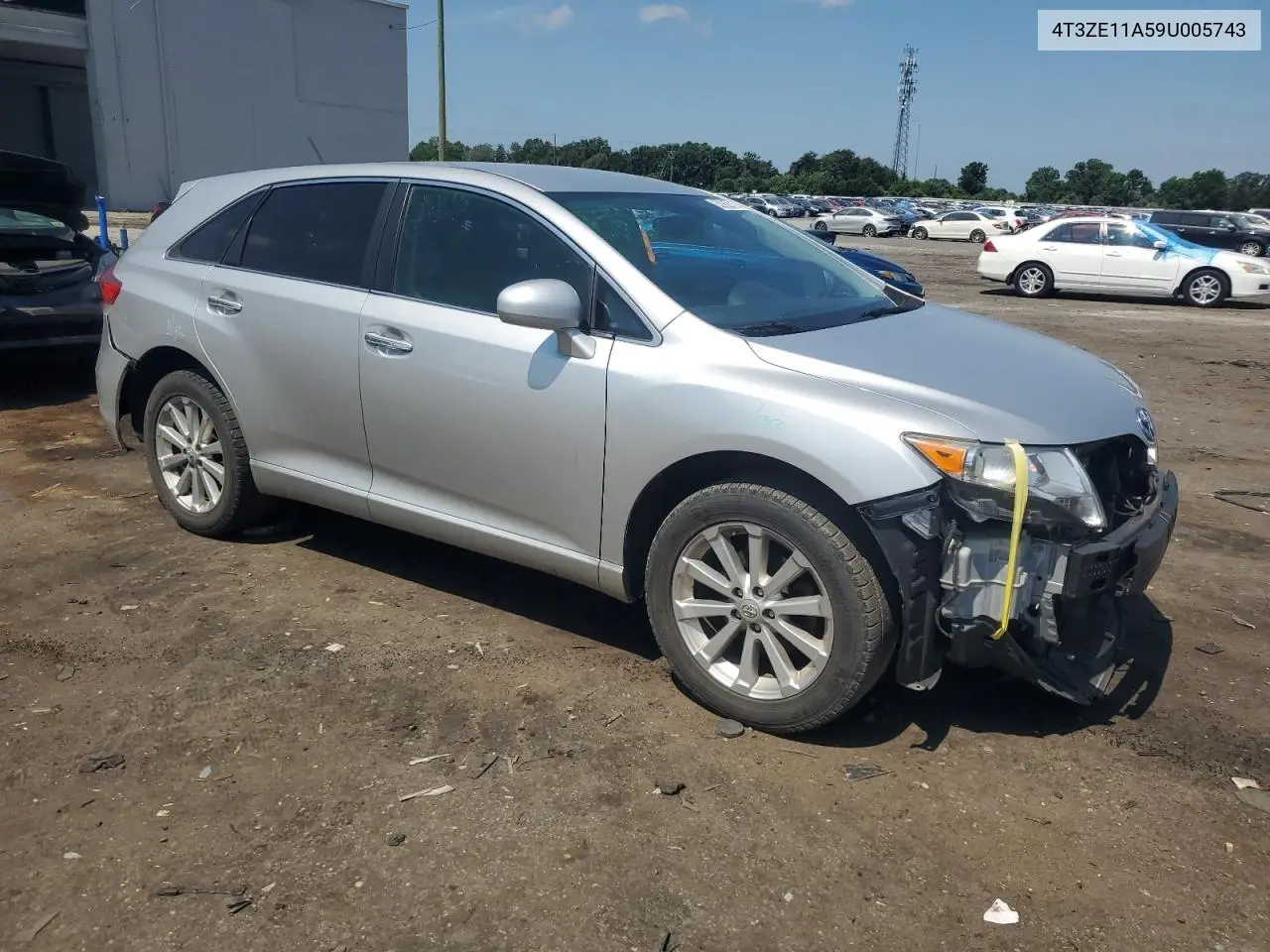 2009 Toyota Venza VIN: 4T3ZE11A59U005743 Lot: 62962515
