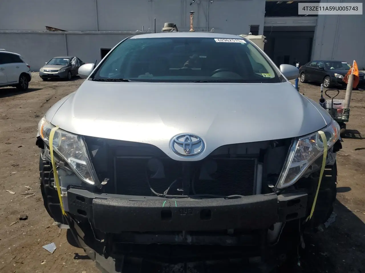 2009 Toyota Venza VIN: 4T3ZE11A59U005743 Lot: 62962515