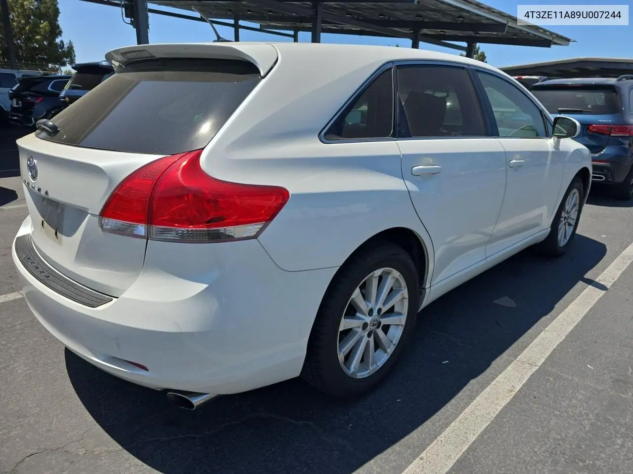 2009 Toyota Venza VIN: 4T3ZE11A89U007244 Lot: 63535325