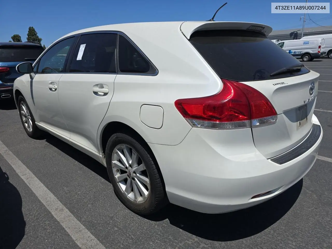 2009 Toyota Venza VIN: 4T3ZE11A89U007244 Lot: 63535325