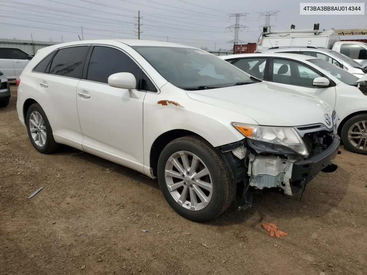 2010 Toyota Venza VIN: 4T3BA3BB8AU014344 Lot: 51318275