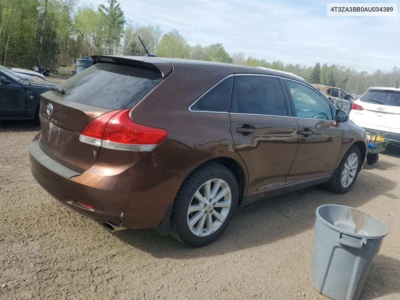 2010 Toyota Venza VIN: 4T3ZA3BB0AU034389 Lot: 55451075