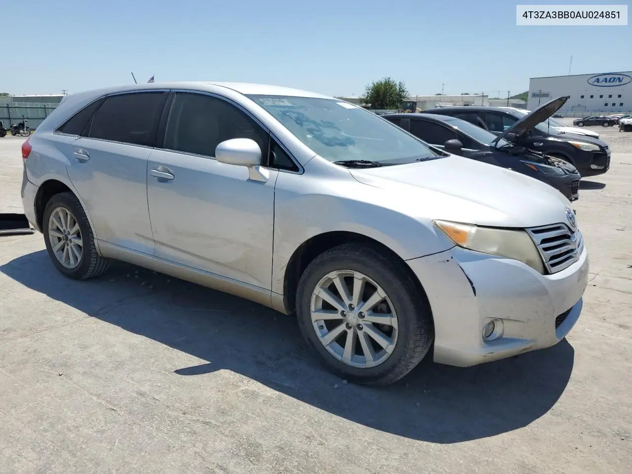 2010 Toyota Venza VIN: 4T3ZA3BB0AU024851 Lot: 56135525
