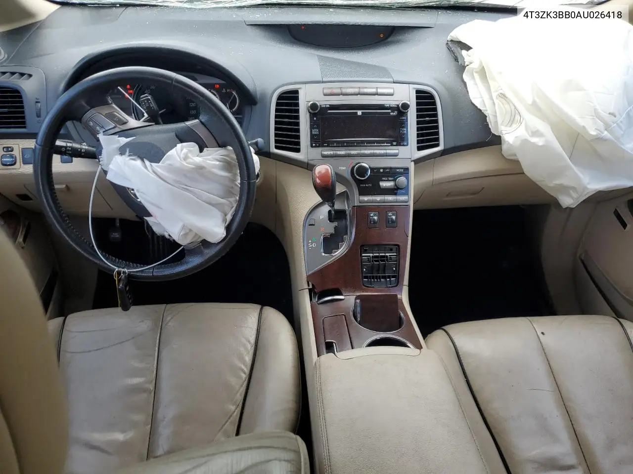 2010 Toyota Venza VIN: 4T3ZK3BB0AU026418 Lot: 56361575