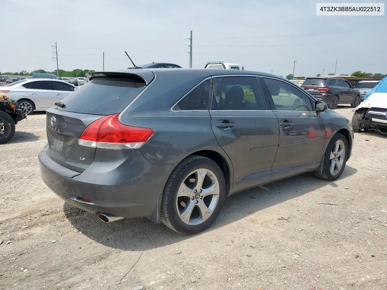2010 Toyota Venza VIN: 4T3ZK3BB5AU022512 Lot: 56530265