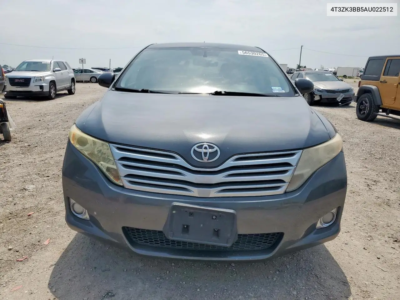 2010 Toyota Venza VIN: 4T3ZK3BB5AU022512 Lot: 56530265